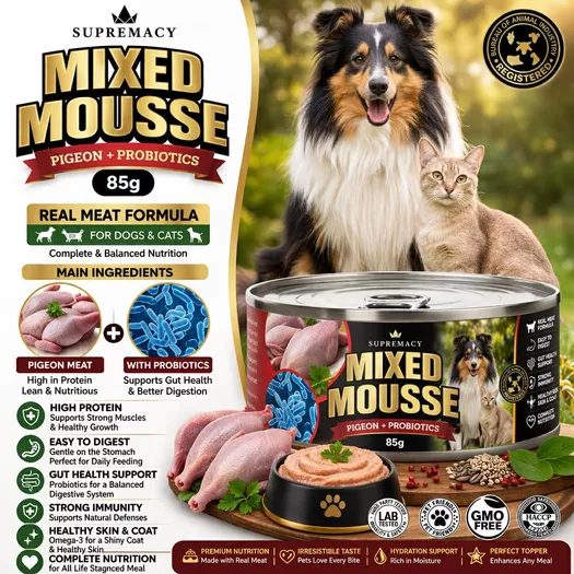 Product image - Mixed Pigeon + Probiotics for Dogs and Cats