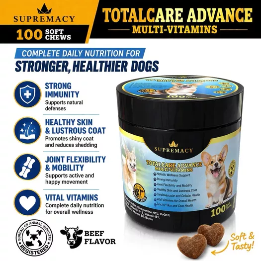Product image - Totalcare Advance Multi-Vitamins Chewable for Dogs