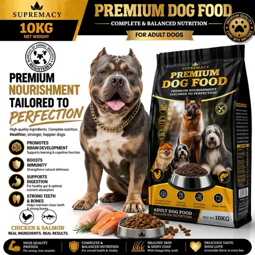 Product image - 10 KG SUPREMACY PREMIUM DOG FOOD