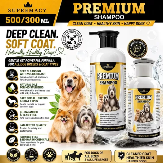 Product image - 300 ML Premium Shampoo for Dogs