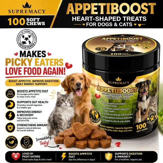 Product image - Appetiboost Vitamins Chewables for Dogs & Cats