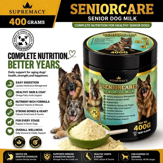 Product image - 400G Seniorcare Senior Dog Milk