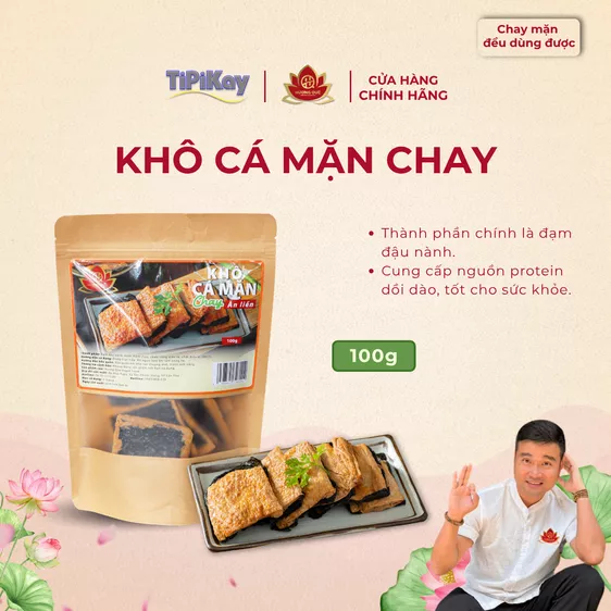 Product image - Khô Cá Mặn Chay 100g