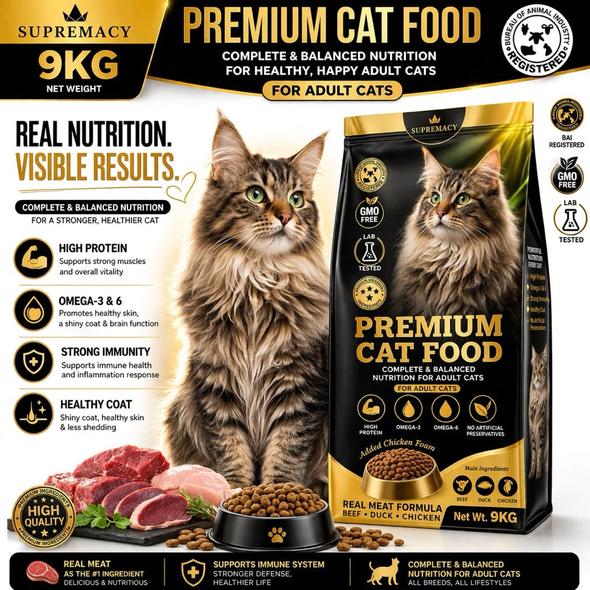 Product image - 9KG Premium Cat Food