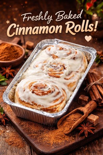 Product image - CINNAMON ROLLS