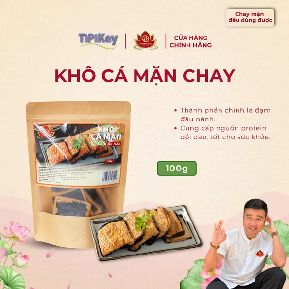 Product image - Khô Cá Mặn Chay 100g