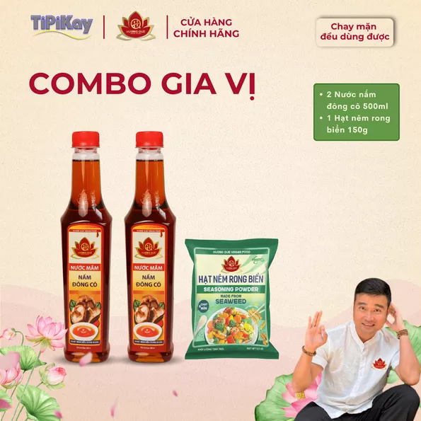 Product image - [Combo 3 Món] 2 Nước Mắm Đông Cô 500ml + 1 Hạt Nêm Rong Biển 150g