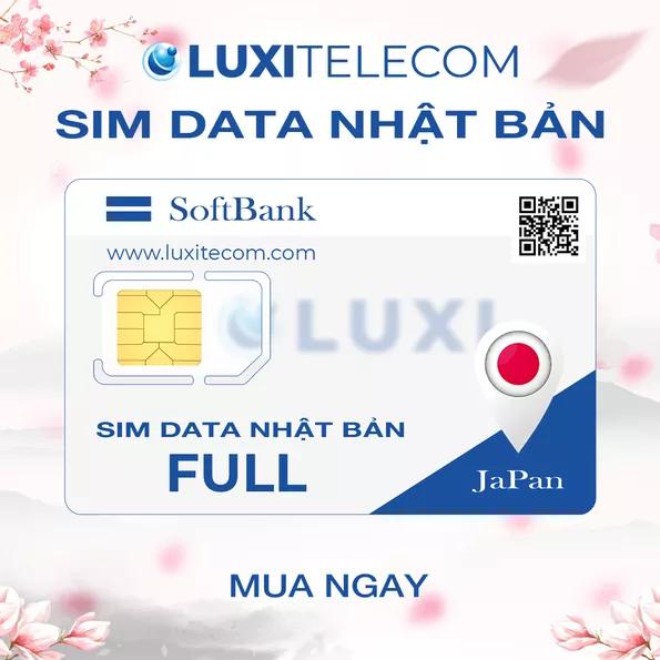 Product image - SoftBank Full Unlimited SIM – 1 Year Prepaid Plan
