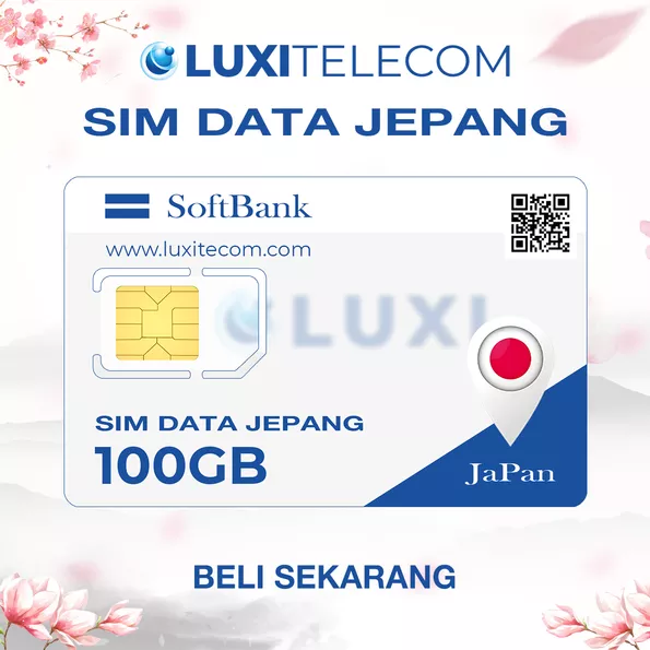 Product image - SIM SoftBank 100GB – Beli Putus 1 Tahun