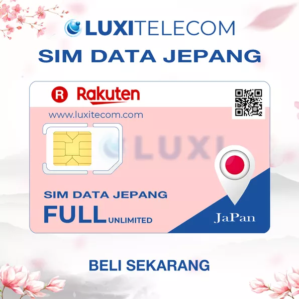 Product image - SIM Rakuten Full Unlimited – Beli Putus 1 Tahun