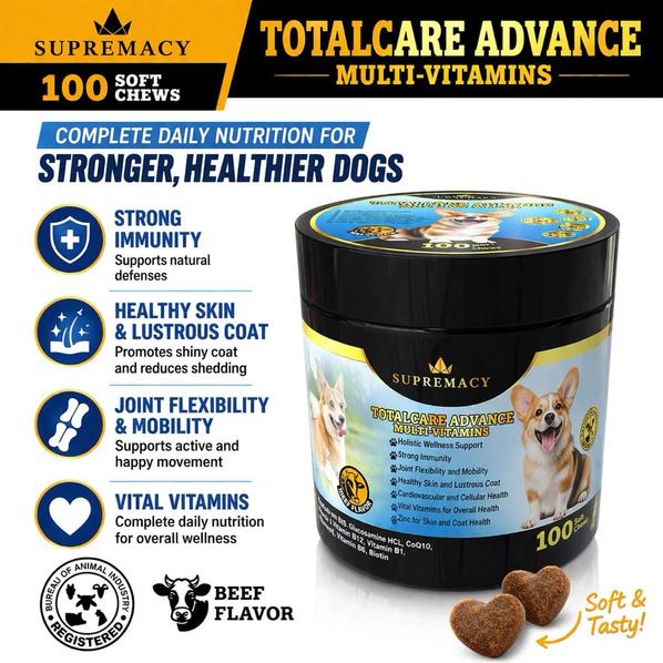 Product image - Totalcare Advance Multi-Vitamins Chewable for Dogs