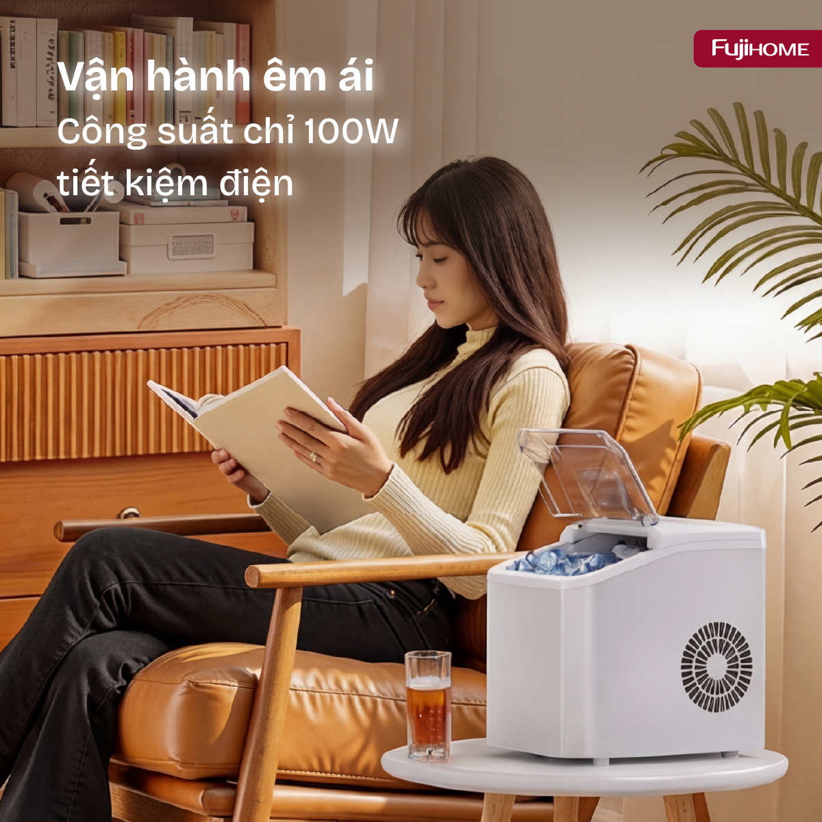 Máy làm đá mini Fujihome IM12N