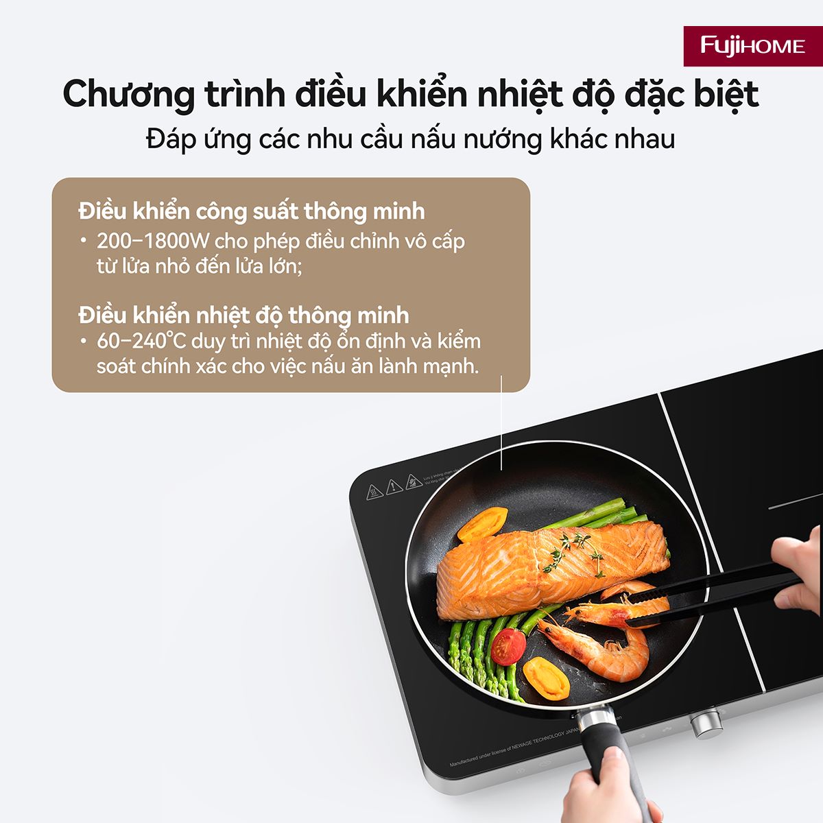 Bếp Từ Đôi Fujihome IC2602S