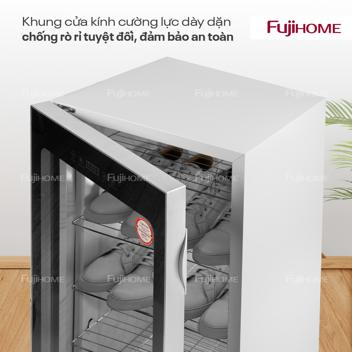 Tủ sấy giày dép khử khuẩn Fujihome SD128