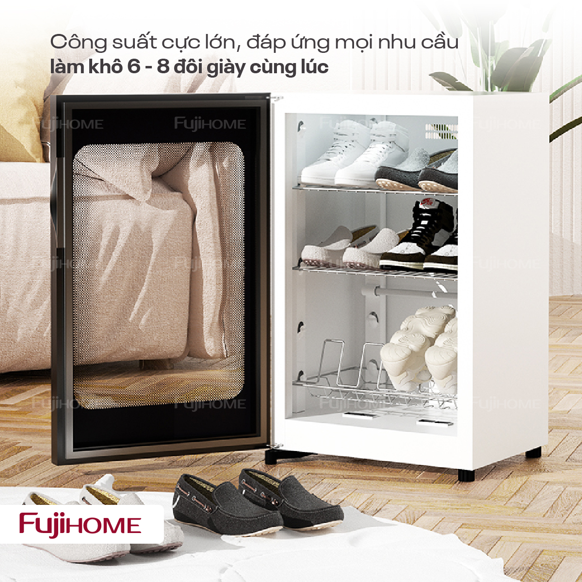 Tủ sấy giày dép Fujihome SD68