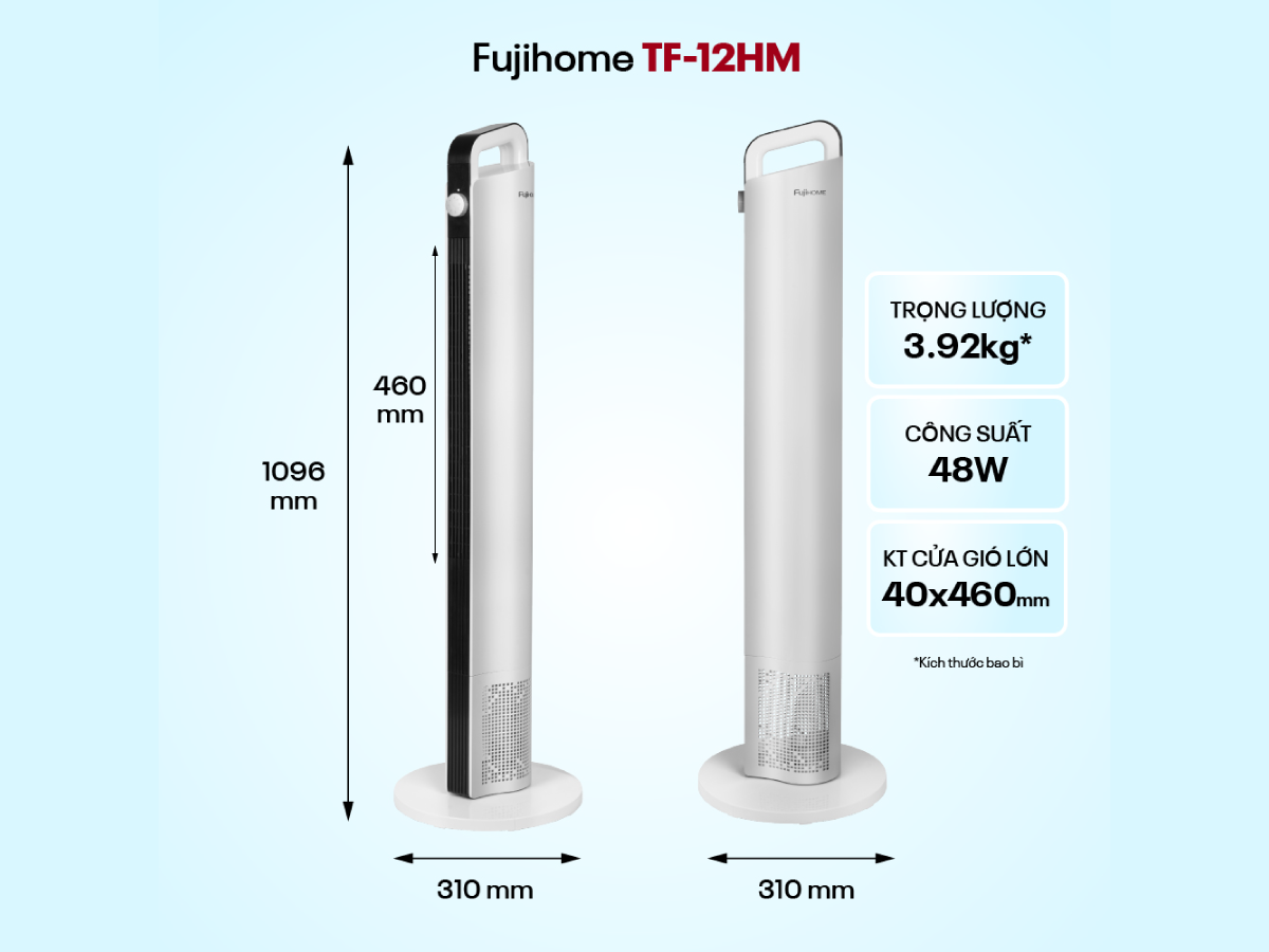 Quạt tháp cao cấp Fujihome TF-12HM