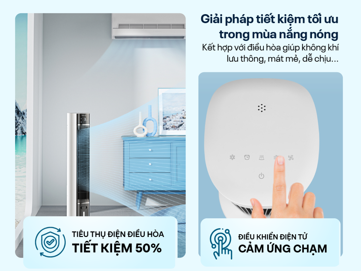 Quạt tháp hơi nước cao cấp Fujihome AC-18LE