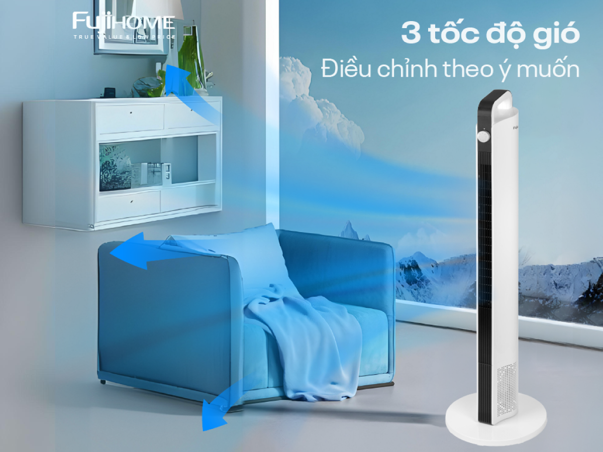 Quạt tháp cao cấp Fujihome TF-12HM