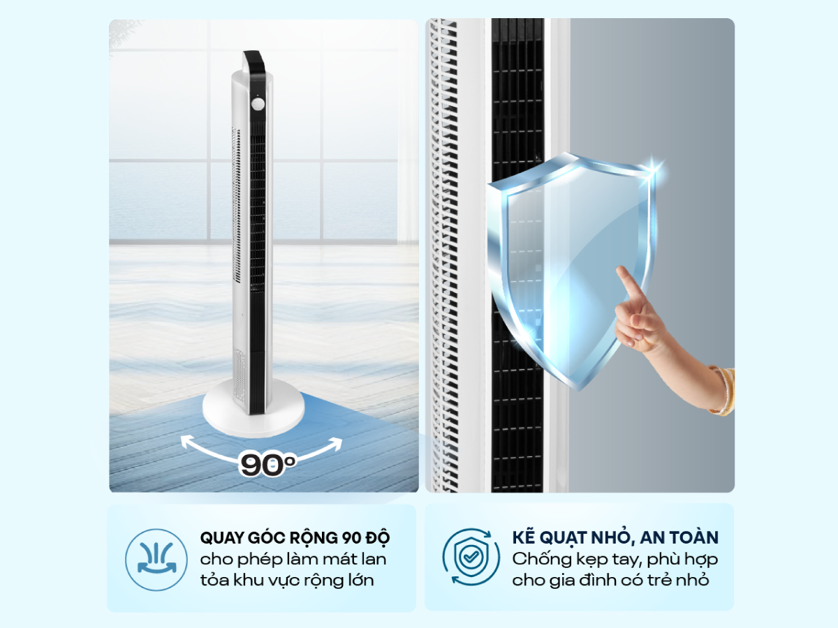 Quạt tháp cao cấp Fujihome TF-12HM