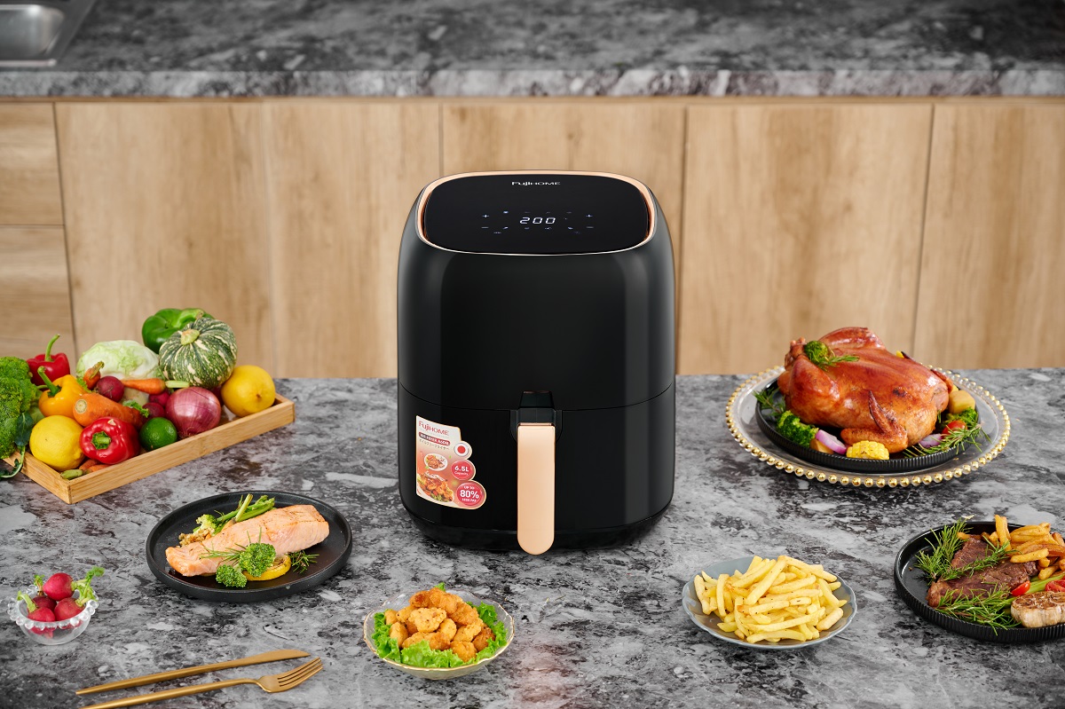 Nồi chiên không dầu Fujihome A6DB 6,5Lít