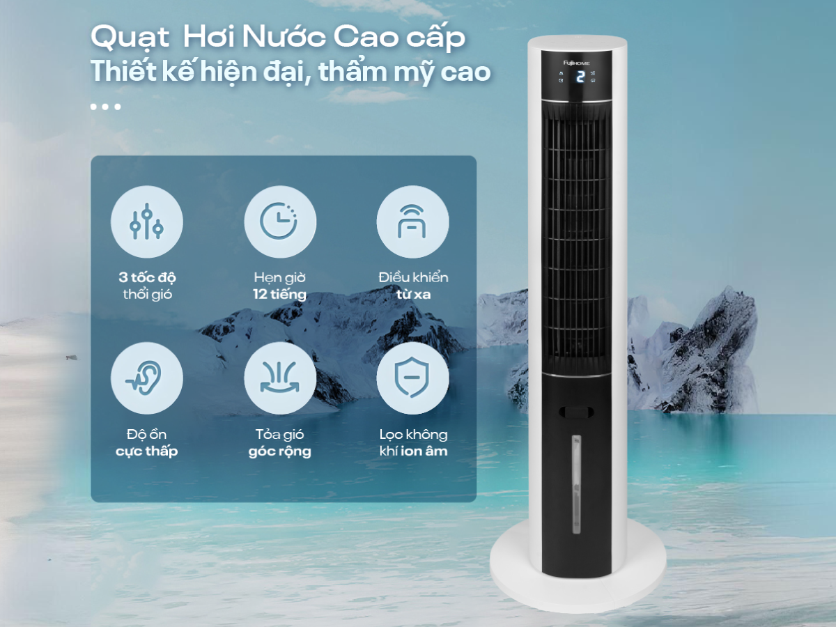 Quạt tháp hơi nước cao cấp Fujihome AC-18LE
