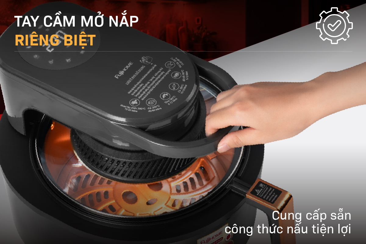 Nồi chiên không dầu Fujihome