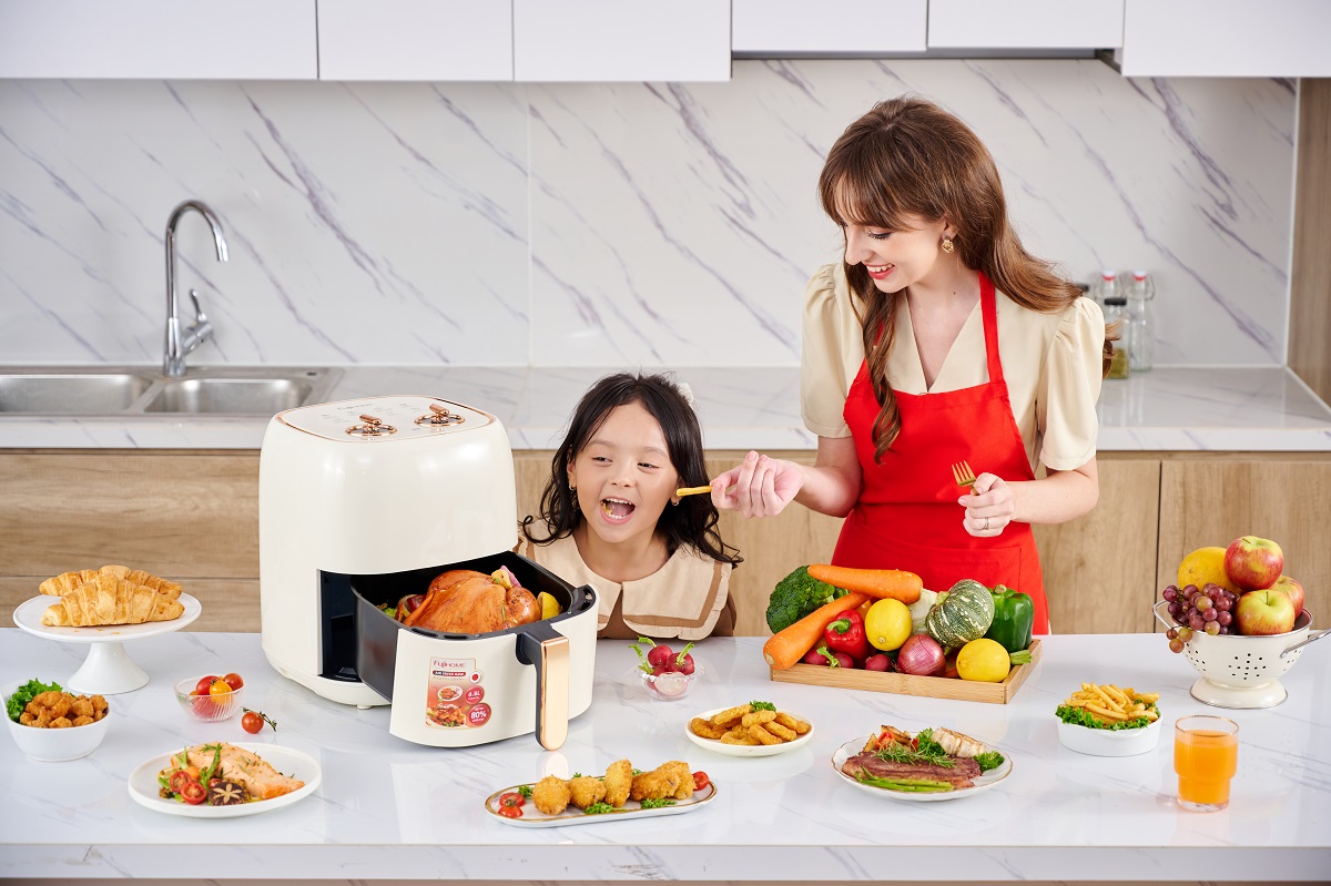 Nồi chiên không dầu Fujihome A6W 6,5Lít