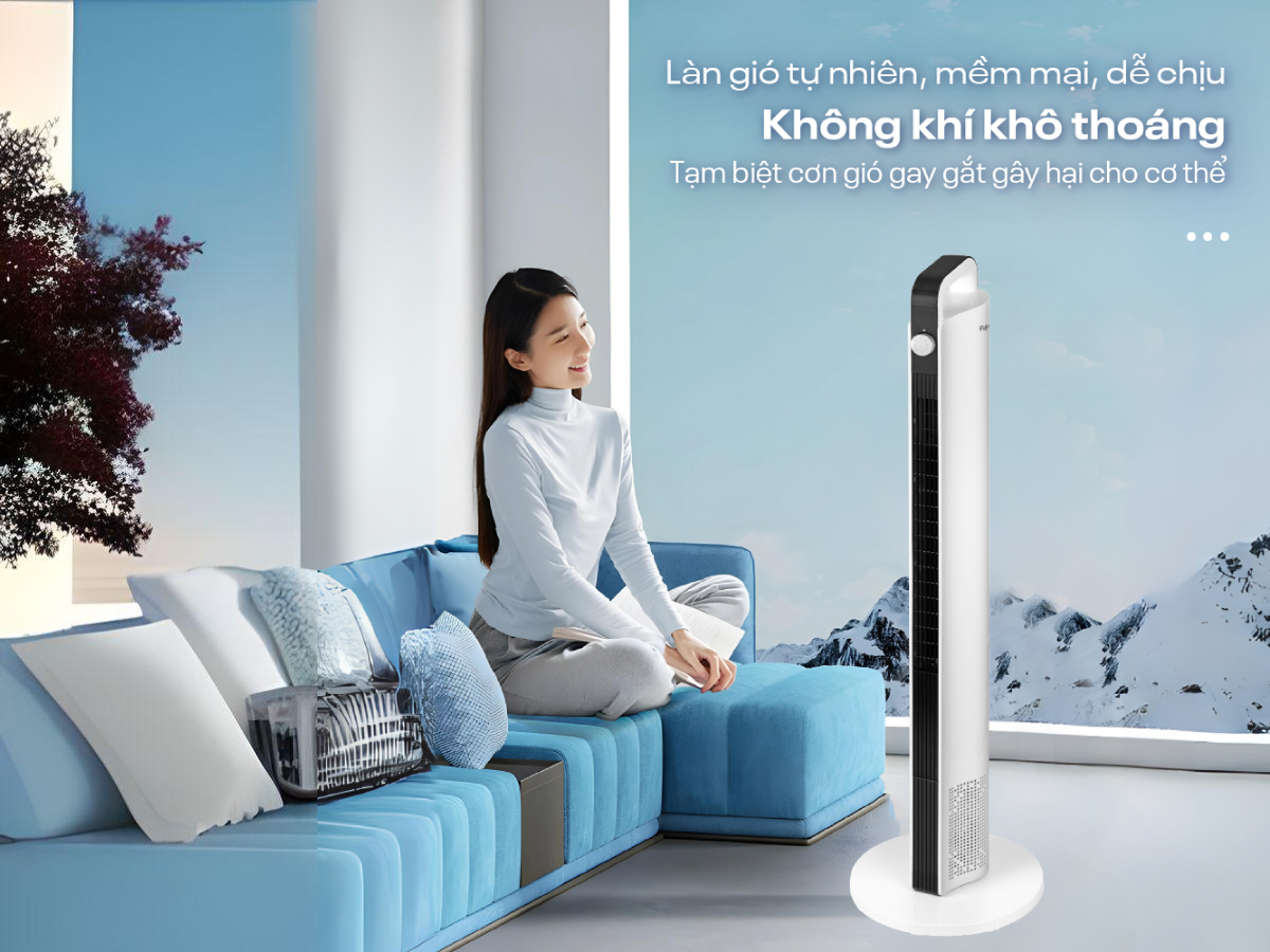 Quạt tháp cao cấp Fujihome TF-12HM