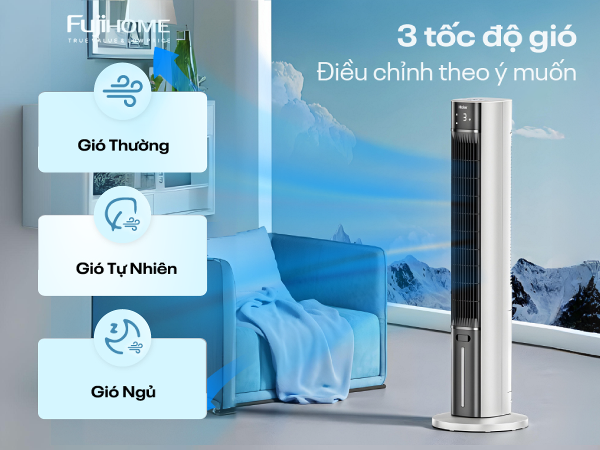 Quạt tháp hơi nước cao cấp Fujihome AC-18LE