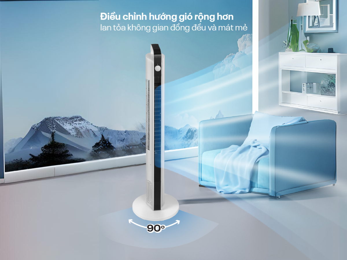 Quạt tháp cao cấp Fujihome TF-12HM