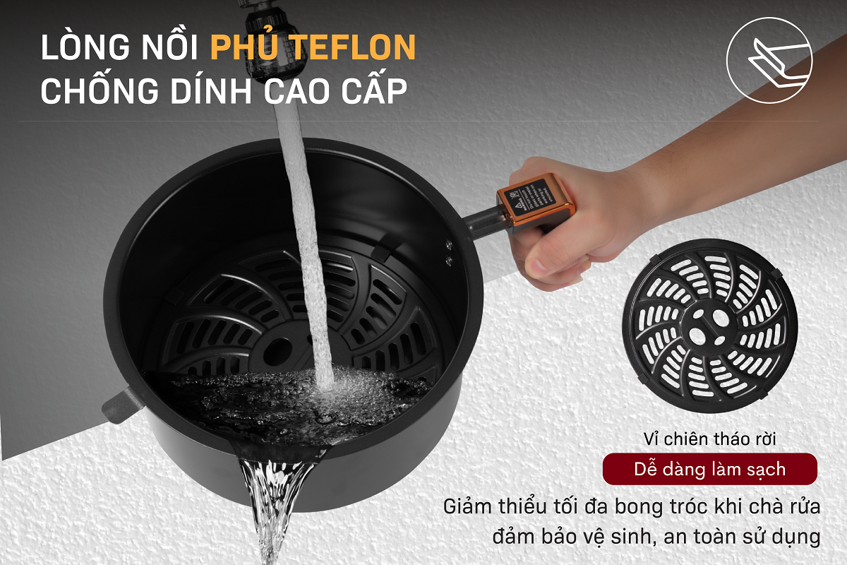 Nồi chiên không dầu Fujihome