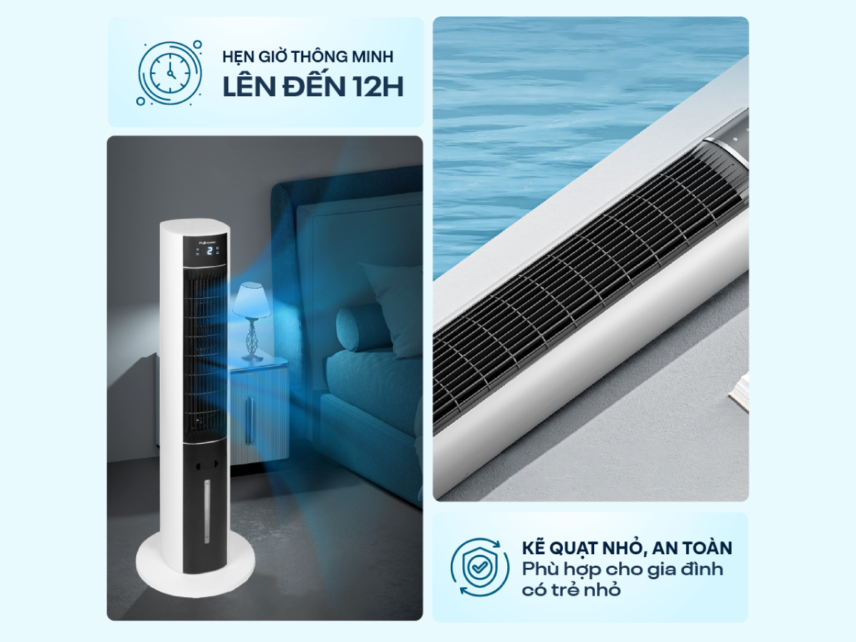 Quạt tháp hơi nước cao cấp Fujihome AC-18LE
