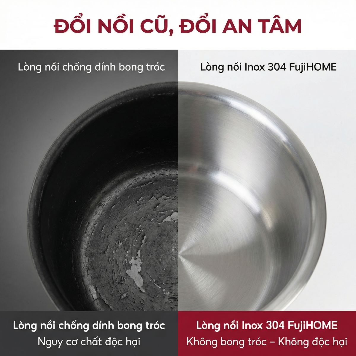 Nồi cơm điện Fujihome Inox LowSugar RC10ALS