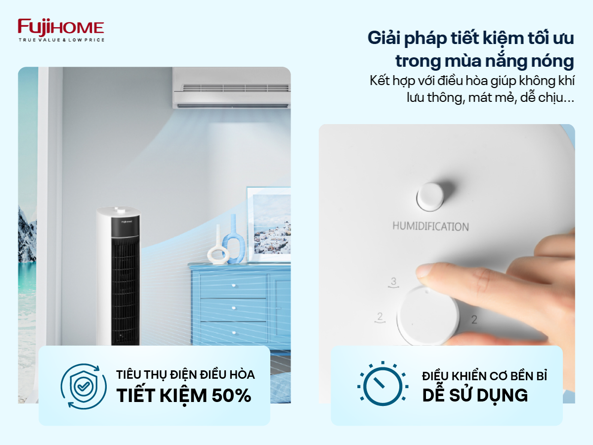 Quạt tháp hơi nước Fujihome AC-18LM