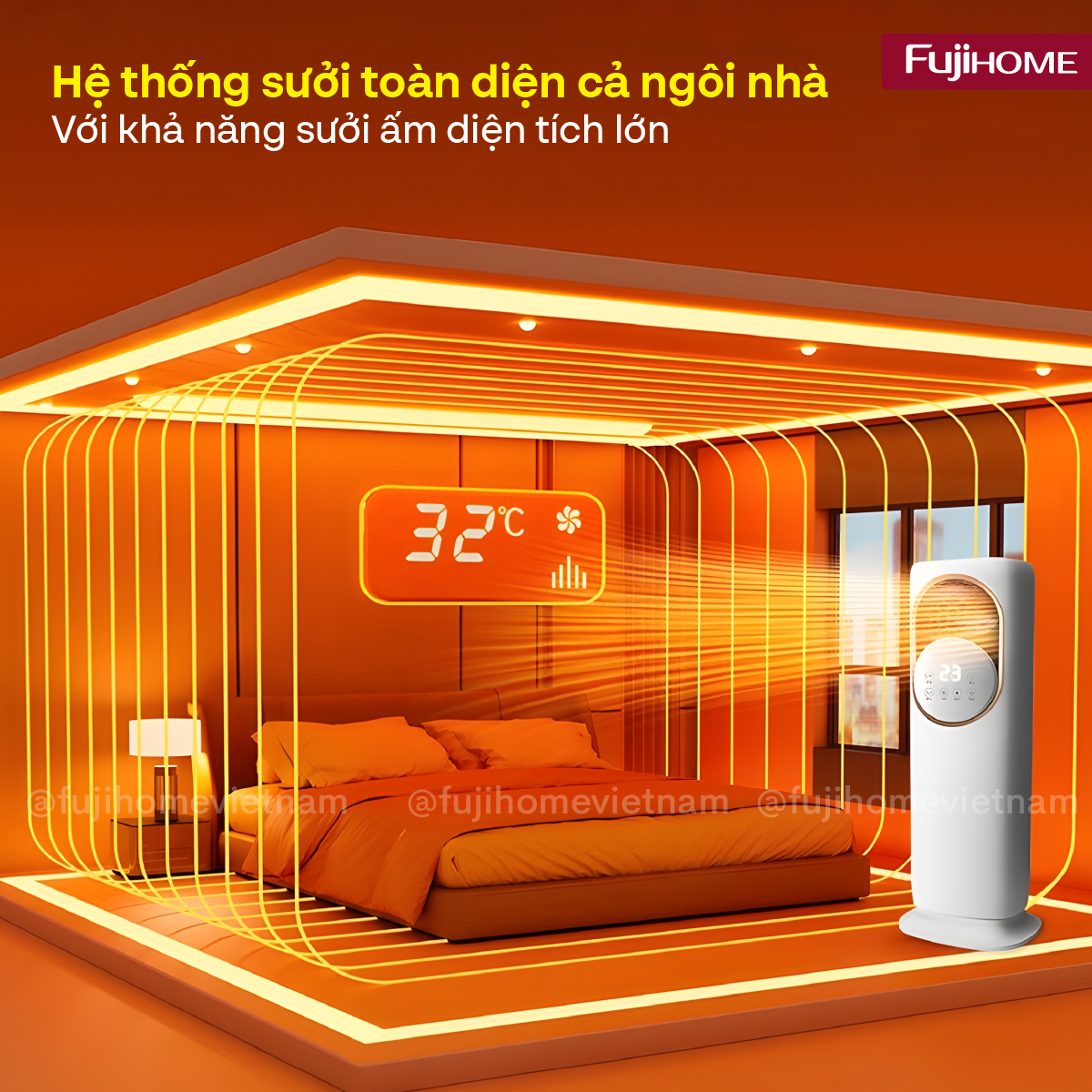 Quạt điều hòa Fujihome AC01