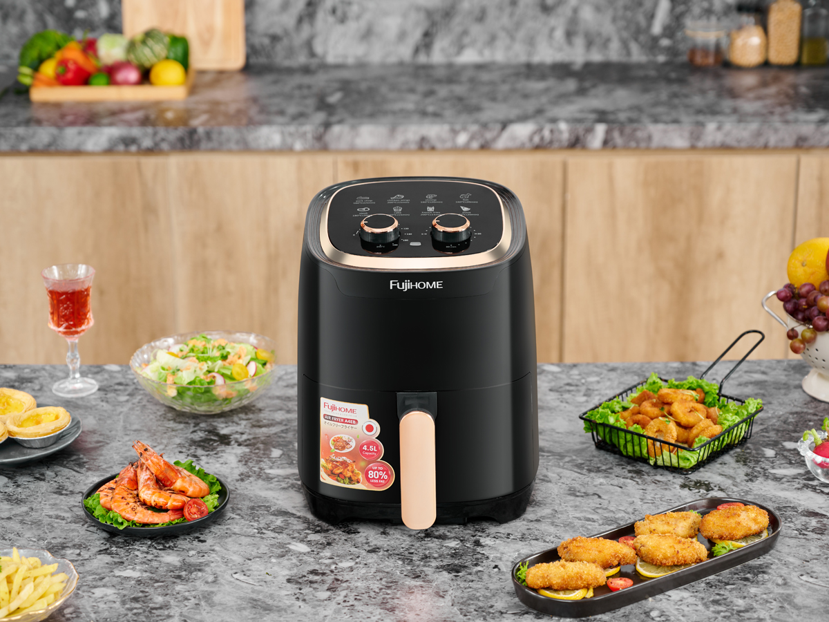 Nồi chiên không dầu Fujihome A4EB 4.5Lít