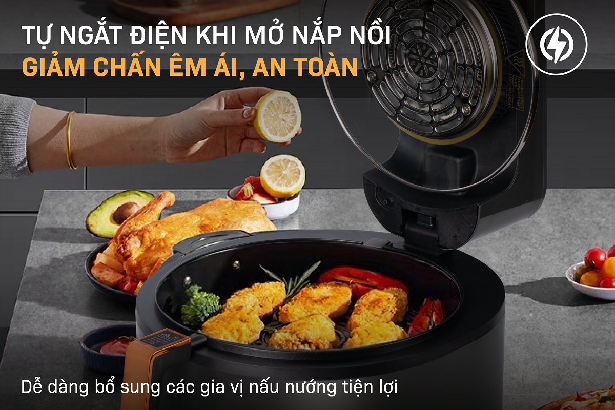 Nồi chiên không dầu Fujihome