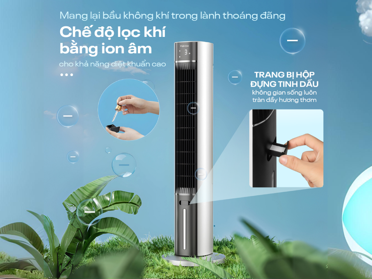 Quạt tháp hơi nước cao cấp Fujihome AC-18LE