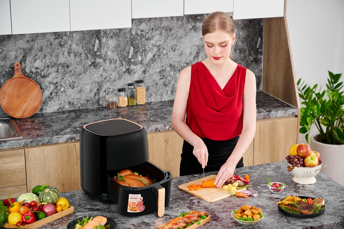 Nồi chiên không dầu Fujihome A6DB 6,5Lít