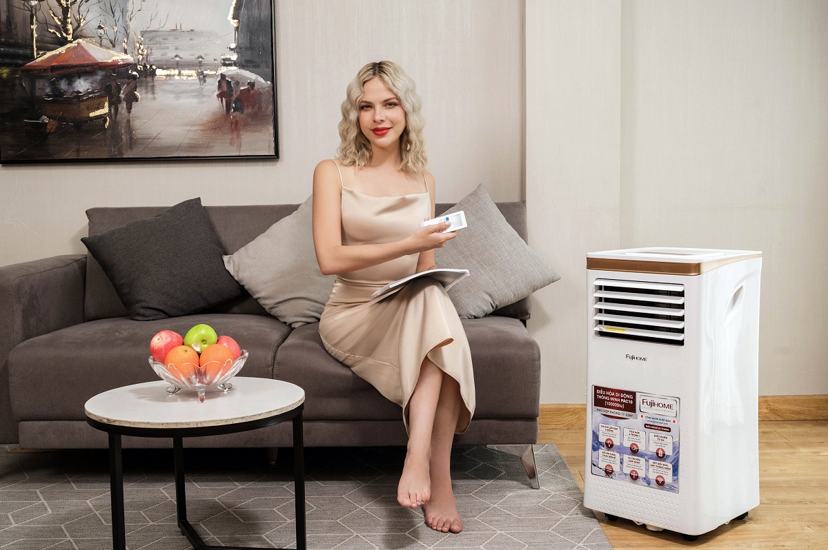 Máy điều hòa di động thông minh Fujihome PAC10