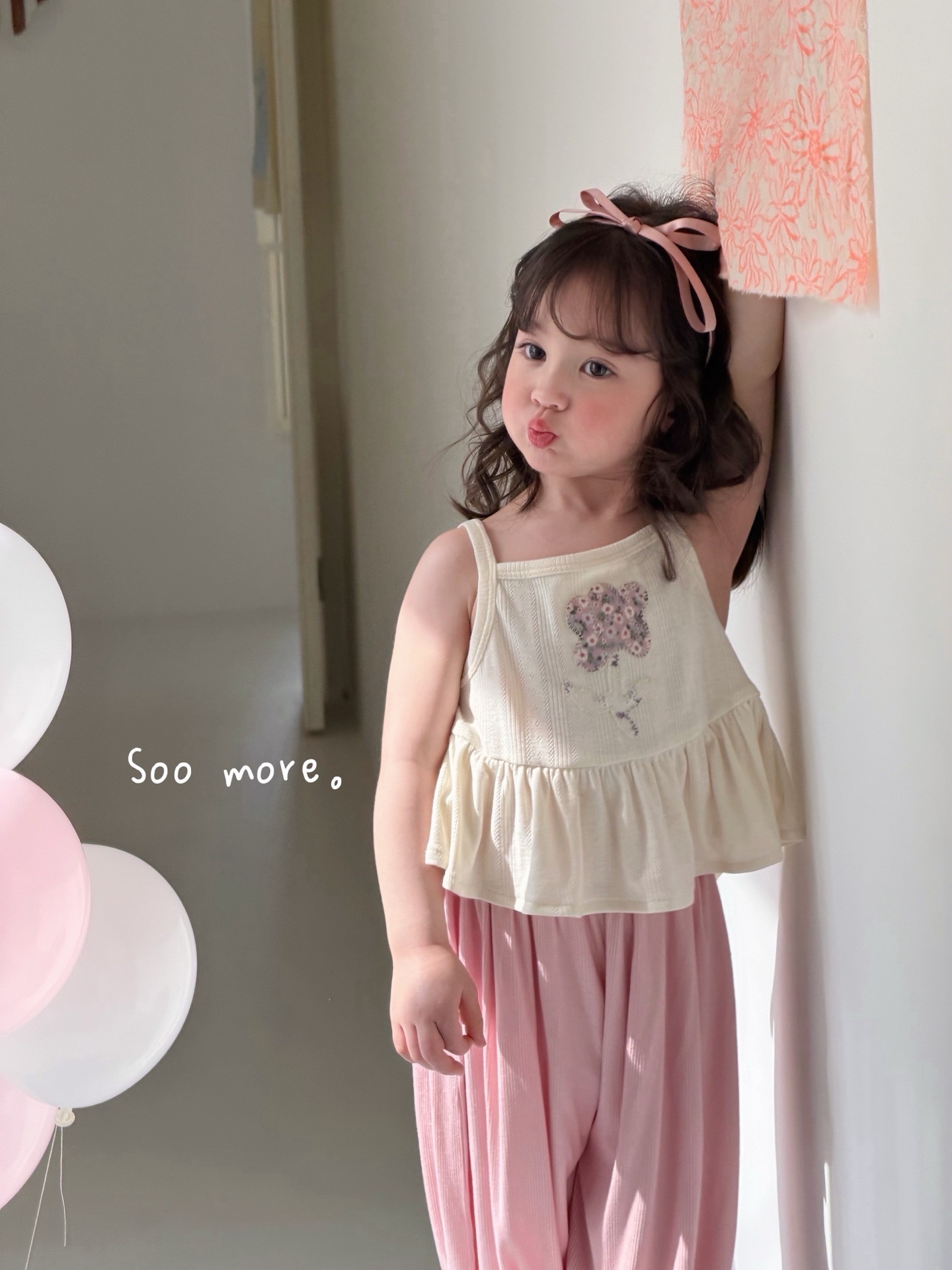 áo 2 dây thêu hoa be soomore