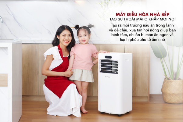 Máy điều hòa di động thông minh Fujihome PAC09