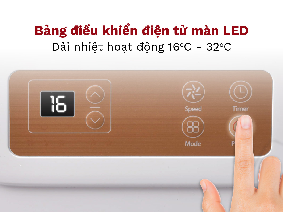 Máy điều hòa di động thông minh Fujihome PAC10