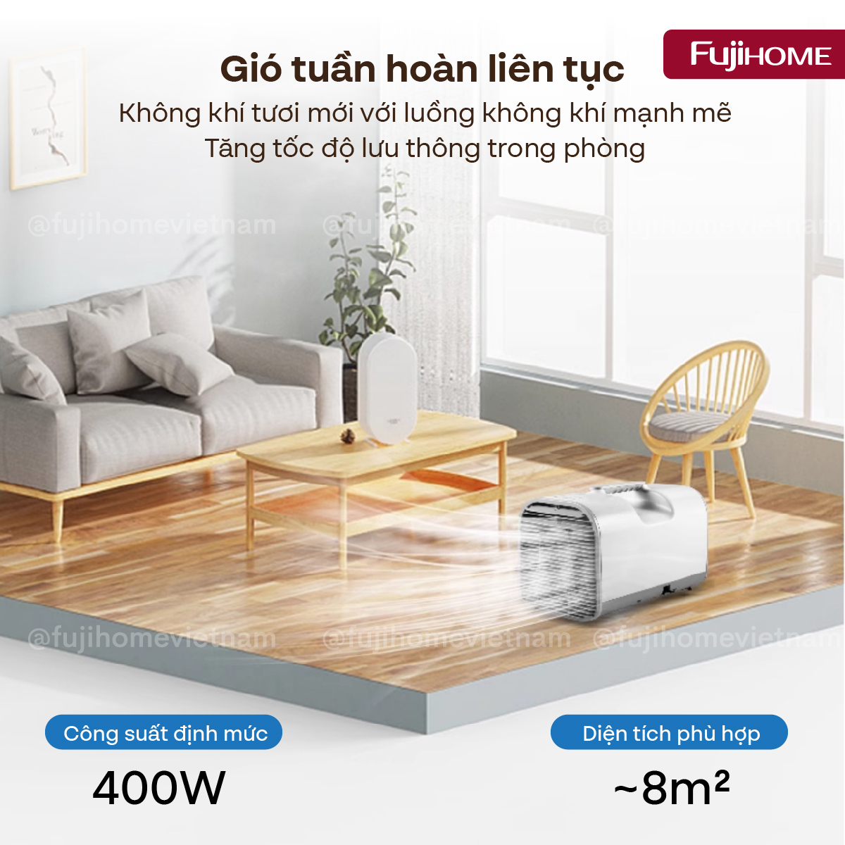 Điều hòa mini di động thông minh fujihome PAC04