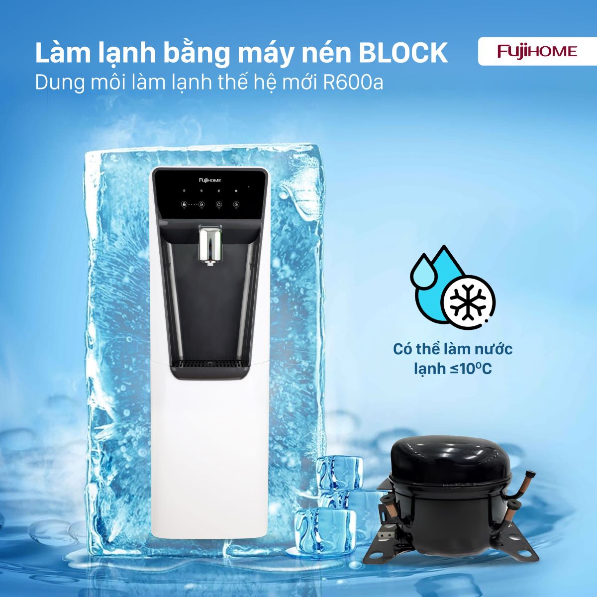 máy lọc nước làm nóng lạnh
