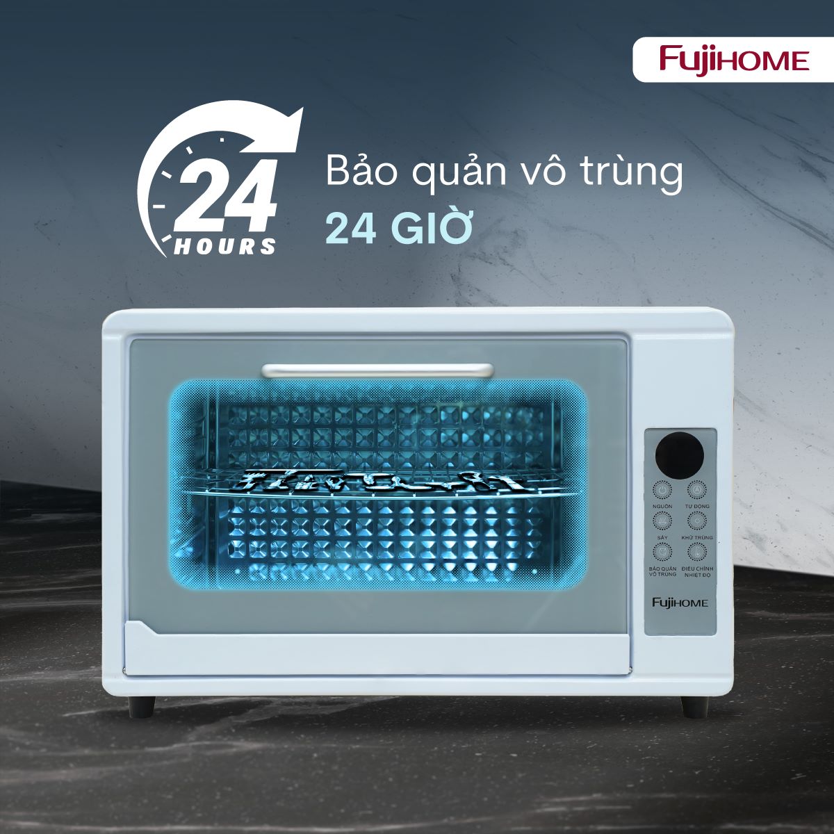 Tủ sấy tiệt trùng đa năng Fujihome DD38