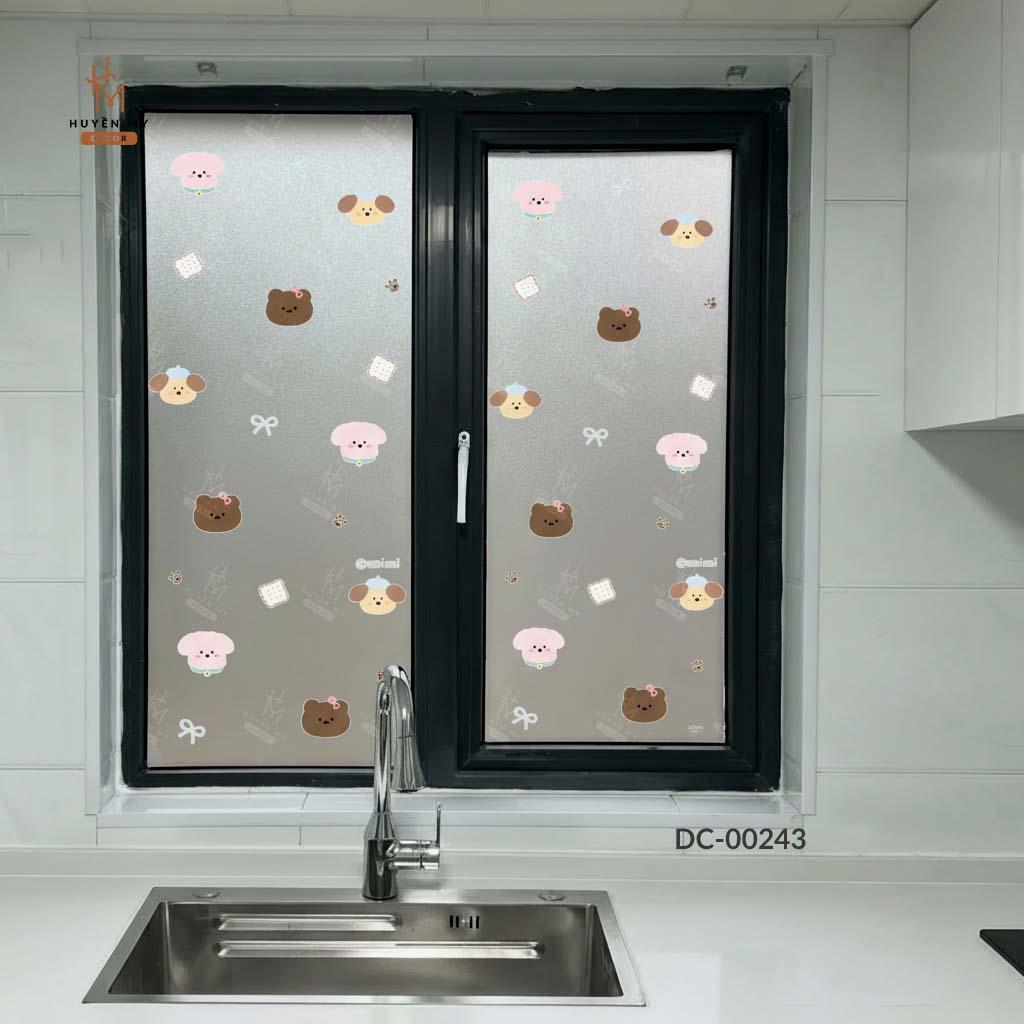 Decal Cát Mờ Dán Kính Mẫu Mã Hiện Đại, Decor Kính, Gương Văn Phòng, Spa, Quán Cafe – Huyền My Decor