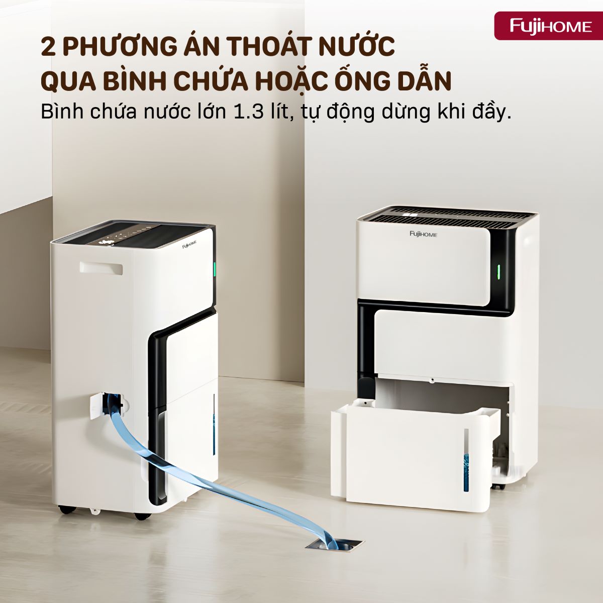 Máy hút ẩm dân dụng Fujihome DH07