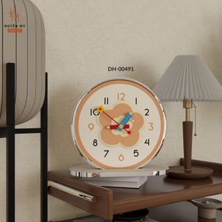 Tranh Đồng Hồ Doomi Để Bàn Nhỏ Dễ Thương, Decor Góc Học Tập, Góc Làm Việc, Quà Tặng Độc Đáo - Huyền My Decor