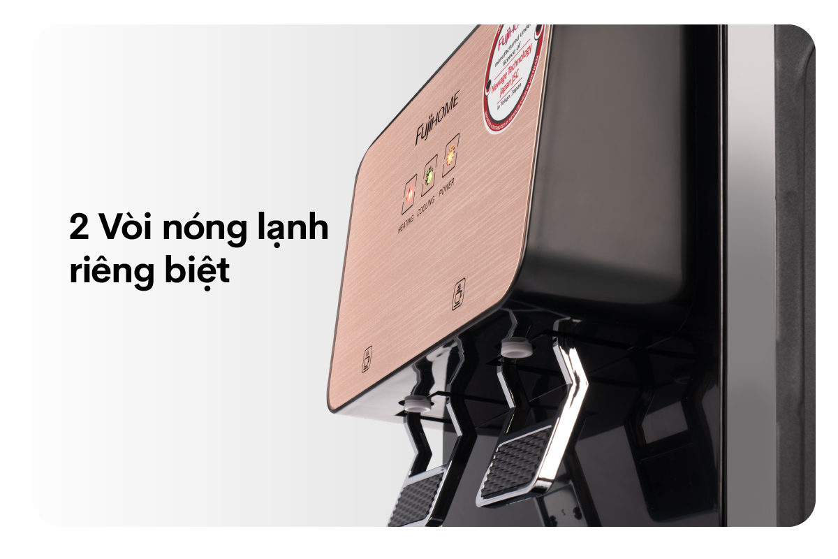 Cây nước nóng lạnh để bàn mini FUJIHOME WD03E